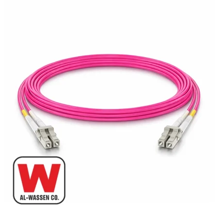 LC-LC OM4 Duplex Fiber Patch Cable