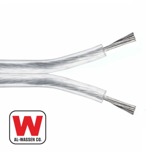 0.5 mm Speaker Cable Transparent V-ANNA