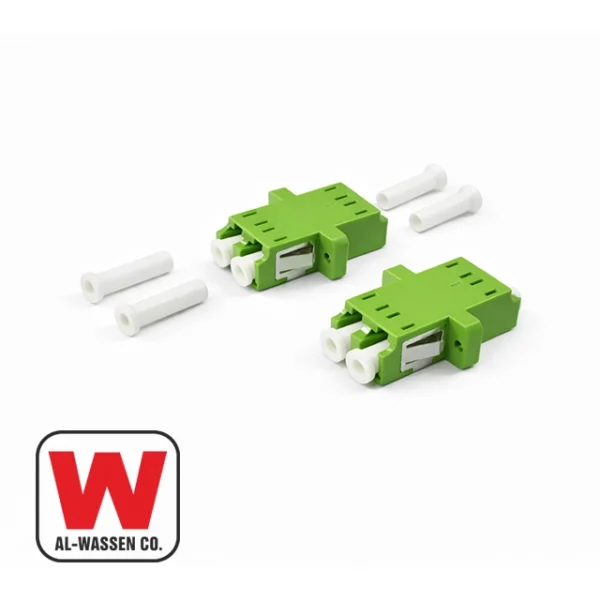 Fiber Adaptor LC-LC APC Duplex V-ANNA